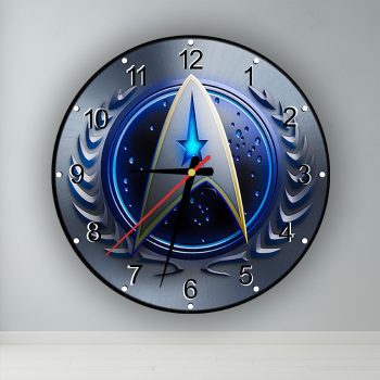 Star Trek -  kör alakú falióra