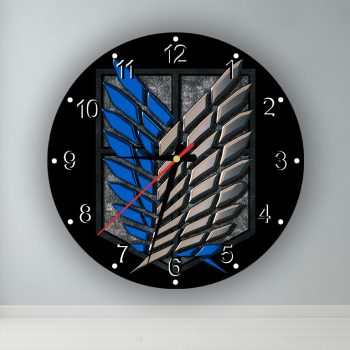 Attack on Titan -  kör alakú falióra