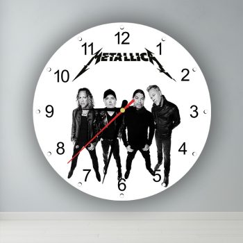 Metallica -  kör alakú falióra