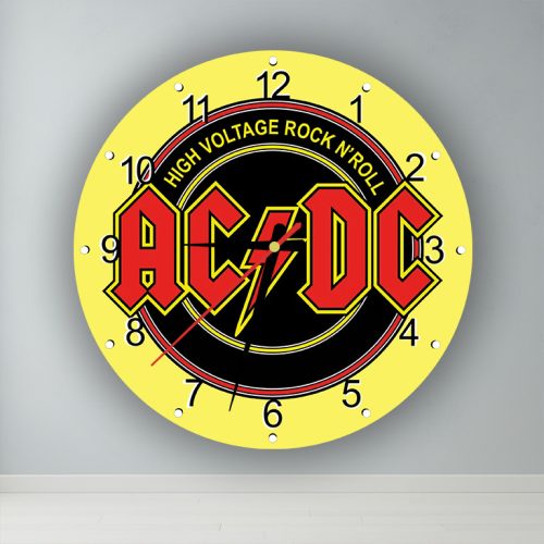 AC/DC -  kör alakú falióra
