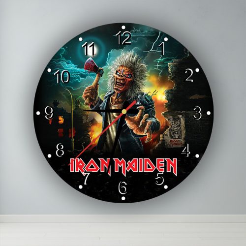 Iron Maiden - Run For Your Lives  kör alakú falióra