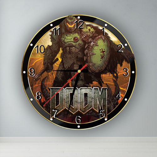 Doom - The Dark Ages - Art  kör alakú falióra