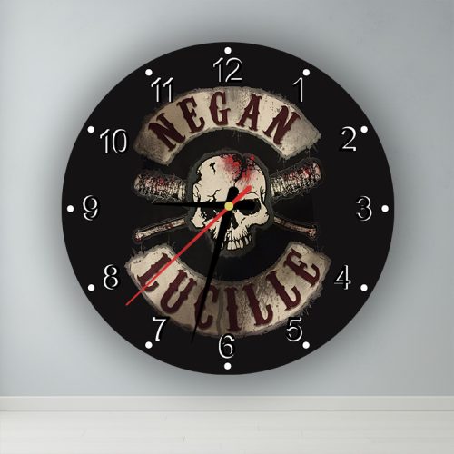 The Walking Dead - Negan X Lucille  kör alakú falióra