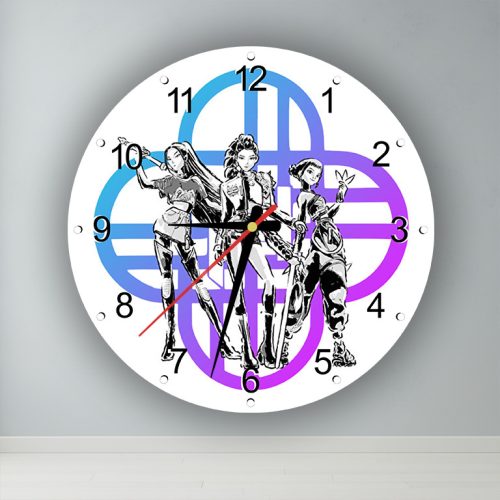 KPOP - Demon-Hunters - Art kör alakú falióra