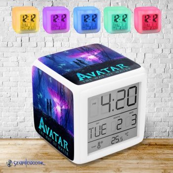   Avatar - The way of Water színváltós világító ébresztő óra