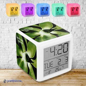   Depeche Mode - Exciter album cover színváltós világító ébresztő óra