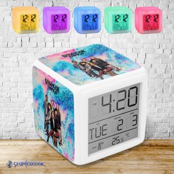   Stranger Things - Kids színváltós világító ébresztő óra