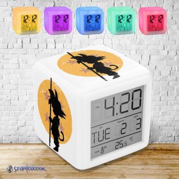   Dragon Ball - Kid Goku színváltós világító ébresztő óra