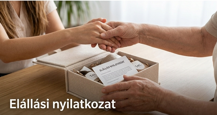 Elállási nyilatkozat